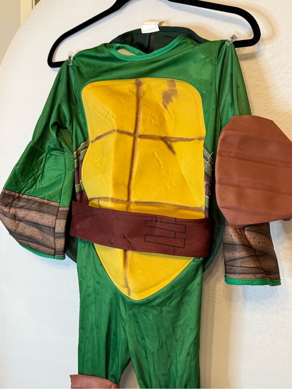 Teenage Mutant Ninja Turtles Costume Kids Medium TMNT 2014 Rubies Belt Shell